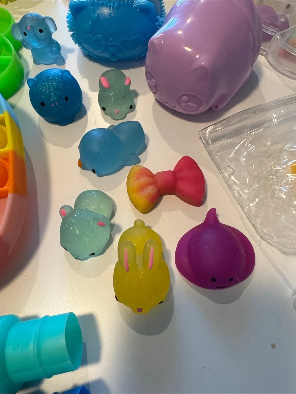 Various multicolor sensory